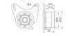 AUTEX 641203 Tensioner Pulley, timing belt